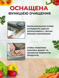 Ручна тертка — овочерізка 28 в 1 - мініатюра 5