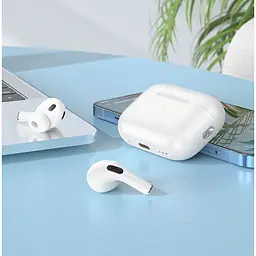 Навушники Hoco EW50 Stereo Bluetooth Headset White [97201] - мініатюра 5