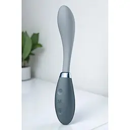 Вібратор Satisfyer G-Spot Flex 3 Сірий - мініатюра 2