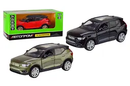 Іграшкова машинка позашляховик Volvo XC40 1:32 Автопром світлозвукові ефекти металева 68411, в коробці. 18х9х8 см