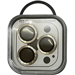 Захисне скло на камеру Epik Metal Classic Gold для Apple iPhone 12 Pro Max в упаковці золоте - мініатюра 2