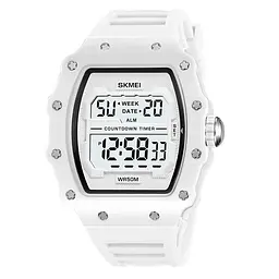 Чоловічий наручний годинник 2296WT White Skmei acs0030041