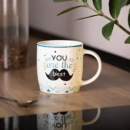 Чашка порцелянова YOU ARE THE BEST 450 мл чоловіча Liling Rongxiang Ceramic RX-N240278YB - мініатюра 14