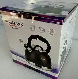 Чайник зі свистком Bohmann BH 9903 3л - мініатюра 7