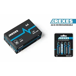 Акумулятор АА Arexes (10000 mAh) 1.2v (NI-MH) пальчик - мініатюра 2