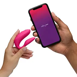 Смарт-вібратор для пар We-Vibe Chorus Pro Electric Pink - мініатюра 16