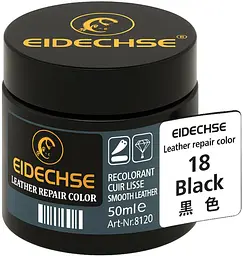 Крем-фарба для шкіри Eidechse 50 мл чорна - мініатюра 2