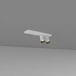 Накладний світильник Skarlat RSLC78049-2 2x7W WH+BK 3000K