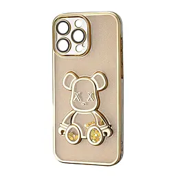 Чохол Shining Bear Case Protected Camera iPhone 16 Pro Max Gold - мініатюра 4