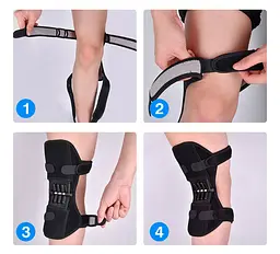 Усилитель коленного сустава NASUS PowerKnee, поддержка колена | підсилювач коліна (ST) - мініатюра 4