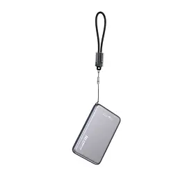 Повербанк 5000mAh Choetech B861 Grey 20W QC3.0 PD3.0 бездротова магнітна зарядка MagSafe (43-00167) - мініатюра 3