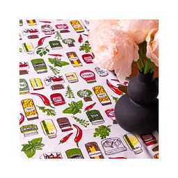 Скатертина MirSon Рогожа №212 Spices 130x180 см (2200006738251) - мініатюра 2