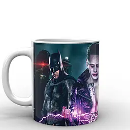 Кухоль GeekLand Джокер Joker Харлі Квін, Бетмен JK.02.013 330 мл білий - мініатюра 2