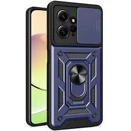 Чохол Ummi Camshield Serge Ring для Xiaomi Redmi Note 12 4G Синій / Navy