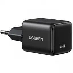 Зарядний пристрій Ugreen USB-C PD 20 Вт GaN X512 чорний (55553) - мініатюра 2