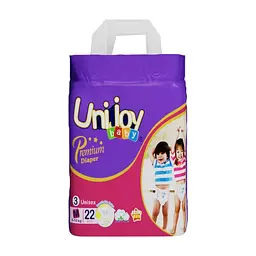 Підгузки Unijoy baby Premium М (5-10 кг) 22 шт (6973920541028) - мініатюра 2