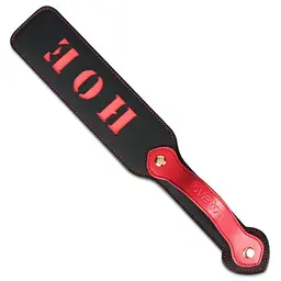 Плеть Rebellion Reign Paddle "Hoe", 38 см (чорний) - мініатюра 2