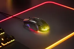 Мишка SteelSeries Aerox 5, RGB, 18000dpi., 9кн., чорна - мініатюра 5