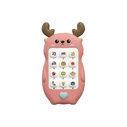 Дитячий телефон WToys з озвученням українською, піснями, цифрами, фразами і казками (В асортименті)