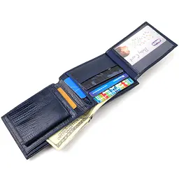 Чоловічий шкіряний гаманець Canpellini 12х9,7х1 см acs0025696 - мініатюра 5
