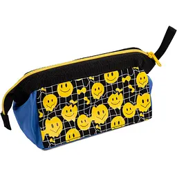 Пенал м'який Yes PH-26-1 Smiley World, 18х9х10 см, чорний із синім (533511) - мініатюра 2