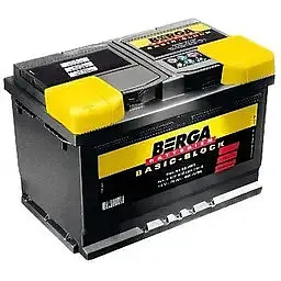 Автомобільний акумулятор BERGA Basic Block 6СТ-60Ah Аз 540A (EN) 560127054 - мініатюра 2