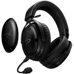 Навушники бездротові ігрові HyperX Cloud III S Wireless (A59YZAA) чорні