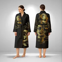 Кімоно жіноче з плюшевого велюру Emperor 29483 L