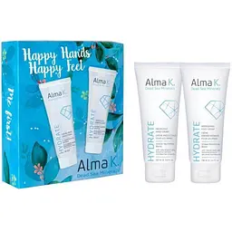 Набір для догляду за руками та ступнями Alma K: Крем для рук Alma K Hydrate Protective Hand Cream 100 мл + Крем для ніг Alma K Hydrate Refreshing Foot Cream 100 мл (125100)