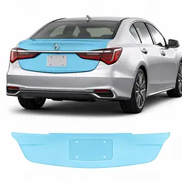 Антигравійна захисна бронеплівка за лекалами для Acura RLX I facelift 2018-2020 - зона кришки багажника