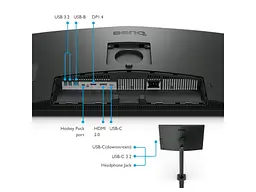 Монітор BenQ PD2706UA (9H.LLKLB.QBE) - мініатюра 8