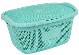 Корзина для білизни Violet House 1002 Віолетта Soft Mint 28 л (6852929)