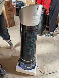 Охолоджувач повітря Klarstein Skyscraper Ice 4-в-1 Чорний розумний Wi-Fi (10040205) Б/в - мініатюра 8