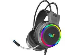 Навушники з мікрофоном Aula S608 Wired Gaming Headset Black (6948391235509)