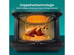 Мультипіч (аерофритюрниця) Hisense HAF2100DCD - мініатюра 4