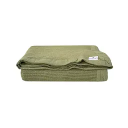 Покривало Lotus Home — Rius olive оливковий 240*260 - мініатюра 5