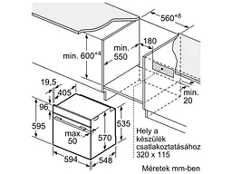 Духовка електрична Bosch HBG578EB3 - мініатюра 8