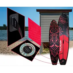 Надувна дошка SUP THUNDER COAST MOTH 320 см з веслом - мініатюра 7