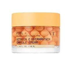 Капсульний крем з вітаміном C та астаксантином 50 мл VT Cosmetics Vitamin C & Astaxanthin Capsule Cream - мініатюра 1