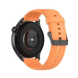Ремінець силіконовий для смарт-годин BeWatch HW Huawei Watch 22 мм Помаранчевий (102HW03) - мініатюра 5