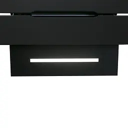Витяжка декоративна похила PERFELLI DNS 9793 B 1100 BL LED Strip - мініатюра 4