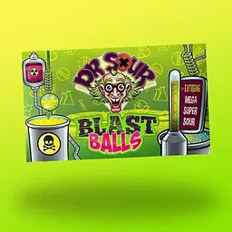 Кислі льодяники Dr. Sour Blast Balls 90г - мініатюра 3