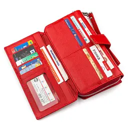 Жіночий шкіряний гаманець (SТ228) ST Leather 10,5х20х3,5 см acs0015528 - мініатюра 3