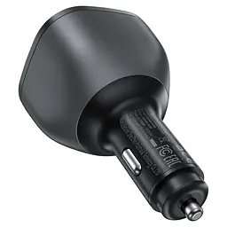Автомобільний зарядний пристрій Acefast B14 165W (2*USB-C+USB-A) 3-port car charger Black (6974316282938) - мініатюра 4