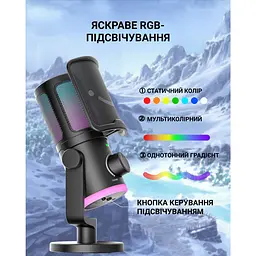 Мікрофон Fifine USB (AM6) - мініатюра 7