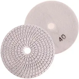 Круг алмазний Alloid Building Tools шліфувальний на липучці 125 мм зерно 40 (DD-125040) - мініатюра 4