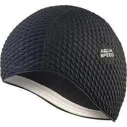 Шапочка для плавання Aqua Speed Bombastic Junior Чорний (1000-290-07)