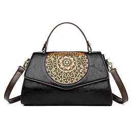Сумка жіноча Cute Italian Bags Чорний 28х17х13 см (id_1339)