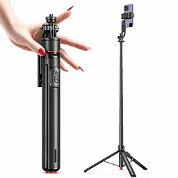 Монопод-штатив TT03 Selfie Stick 1760 мм з Bluetooth-пультом - мініатюра 2