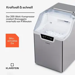 Льодогенератор Klarstein WallbergNuggetIce Maker 12 кг/24 год (10045386) Б/в - мініатюра 2